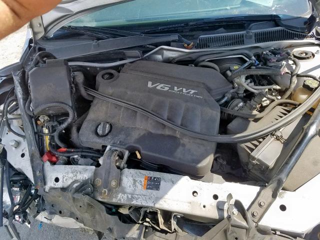 2G1WC5E30D1220517 - 2013 CHEVROLET IMPALA LTZ SILVER photo 7