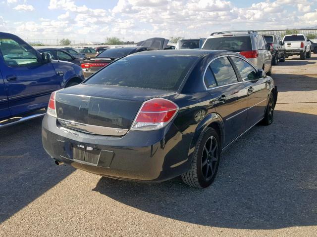 1G8ZS57N28F105352 - 2008 SATURN AURA XE BLACK photo 4