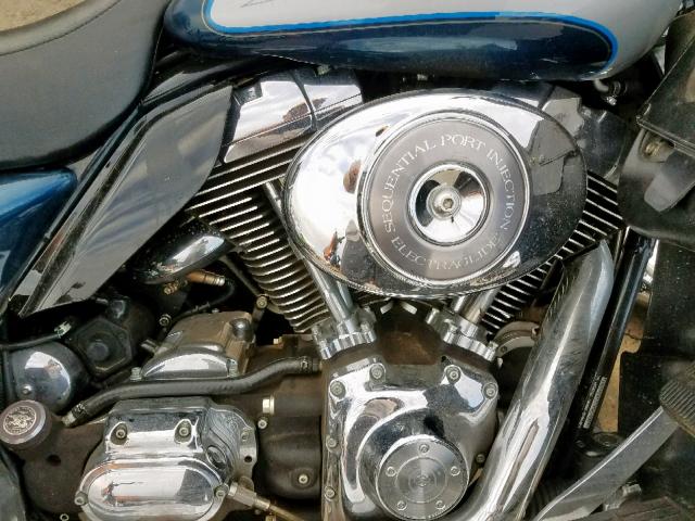 1HD1FCW122Y662492 - 2002 HARLEY-DAVIDSON FLHTCUI BLUE photo 7