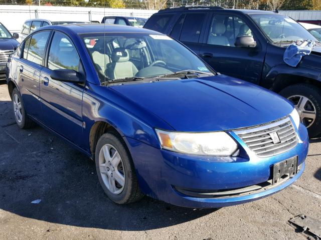 1G8AJ55F66Z131136 - 2006 SATURN ION LEVEL BLUE photo 1