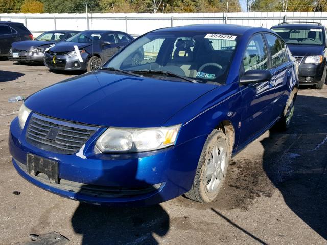 1G8AJ55F66Z131136 - 2006 SATURN ION LEVEL BLUE photo 2
