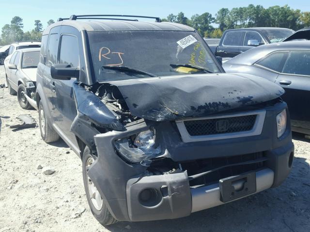 5J6YH18544L005797 - 2004 HONDA ELEMENT EX BLACK photo 1