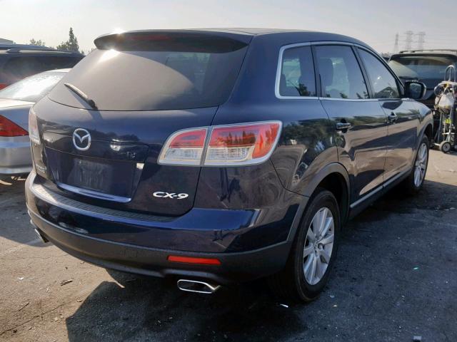 JM3TB38Y670120891 - 2007 MAZDA CX-9 BLUE photo 4