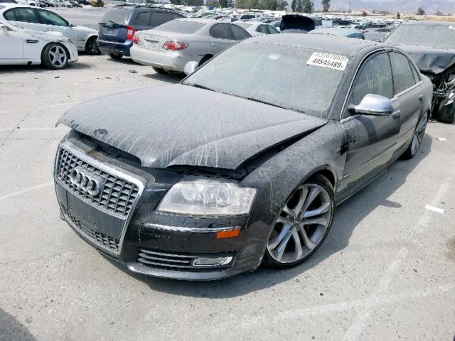 WAUPN94E08N009061 - 2008 AUDI S8 QUATTRO BLACK photo 2