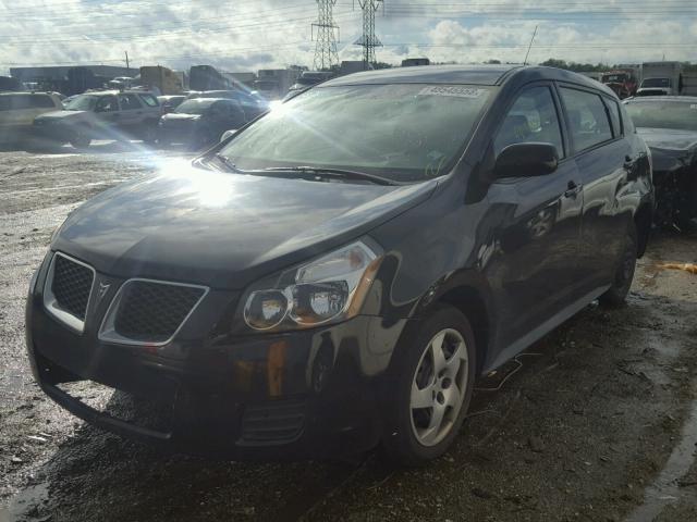 5Y2SP67829Z456707 - 2009 PONTIAC VIBE BLACK photo 2