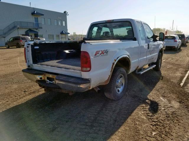 1FTSX21507EA54888 - 2007 FORD F250 SUPER WHITE photo 4