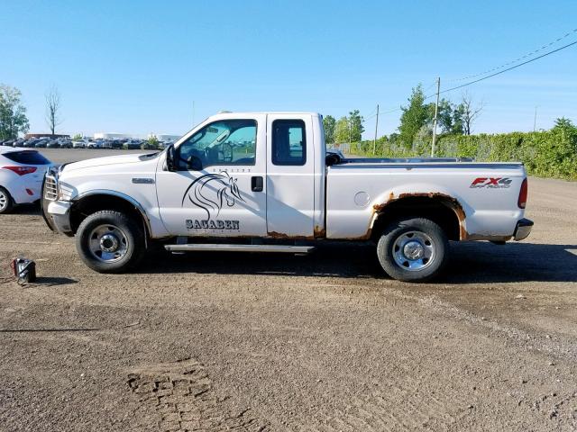 1FTSX21507EA54888 - 2007 FORD F250 SUPER WHITE photo 9