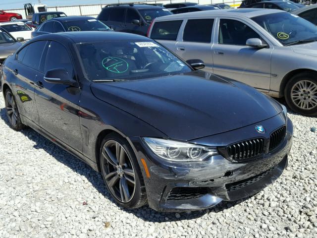 WBA4B1C55FG241283 - 2015 BMW 435 I BLACK photo 1