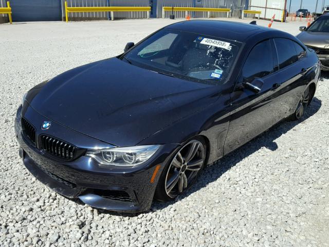 WBA4B1C55FG241283 - 2015 BMW 435 I BLACK photo 2