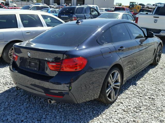 WBA4B1C55FG241283 - 2015 BMW 435 I BLACK photo 4