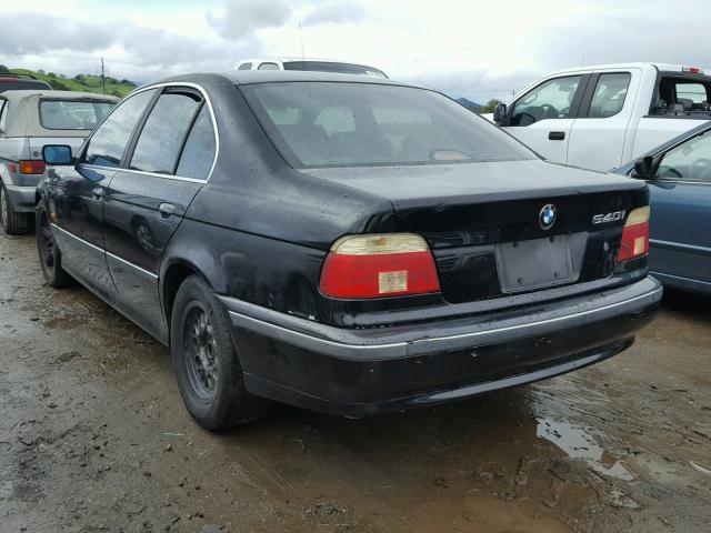 WBADE632XVBW56282 - 1997 BMW 540 I AUTO BLACK photo 3