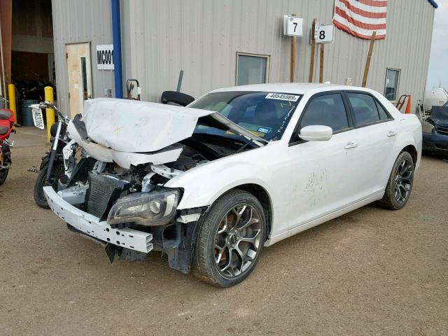 2C3CCABG1GH144896 - 2016 CHRYSLER 300 S WHITE photo 2