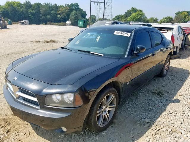 2B3CA3CV8AH294362 - 2010 DODGE CHARGER SX BLACK photo 2