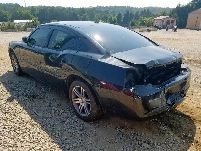 2B3CA3CV8AH294362 - 2010 DODGE CHARGER SX BLACK photo 3