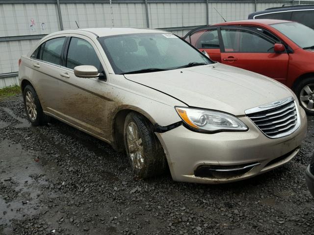 1C3CCBBG1EN105803 - 2014 CHRYSLER 200 TOURIN GOLD photo 1