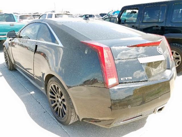 1G6DJ1ED0B0158716 - 2011 CADILLAC CTS PERFOR BLACK photo 3