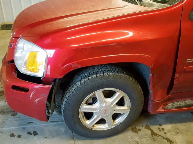 1GKET66M456183809 - 2005 GMC ENVOY DENA RED photo 9