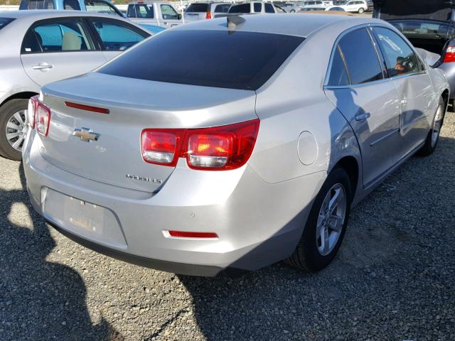 1G11B5SL2FF191504 - 2015 CHEVROLET MALIBU LS ვერცხლისფერი ფოტო 4