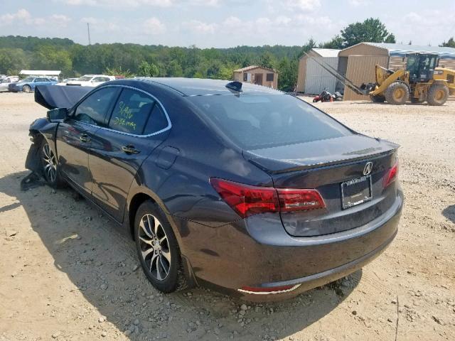 19UUB1F54FA003704 - 2015 ACURA TLX TECH CHARCOAL photo 3