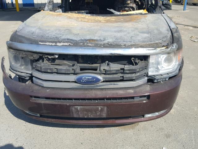 2FMGK5DC3ABA98320 - 2010 FORD FLEX LIMIT BURN photo 7