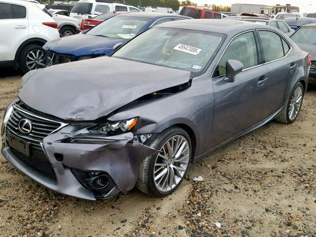 JTHBA1D21G5023614 - 2016 LEXUS IS 200T GRAY photo 2