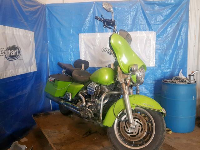 1HD1FC4157Y662481 - 2007 HARLEY-DAVIDSON FLHTCUI GREEN photo 1