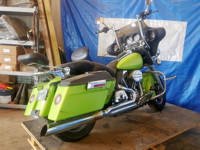 1HD1FC4157Y662481 - 2007 HARLEY-DAVIDSON FLHTCUI GREEN photo 4