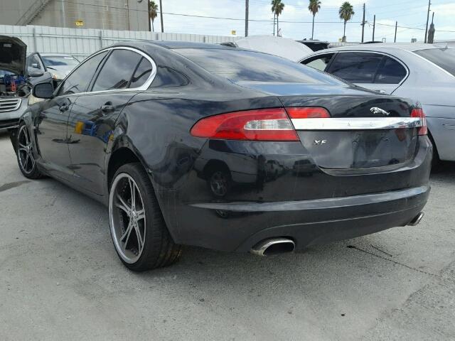 SAJWA05B19HR27171 - 2009 JAGUAR XF LUXURY BLACK photo 3