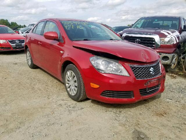 JS2RF9A15C6100863 - 2012 SUZUKI KIZASHI S RED photo 1