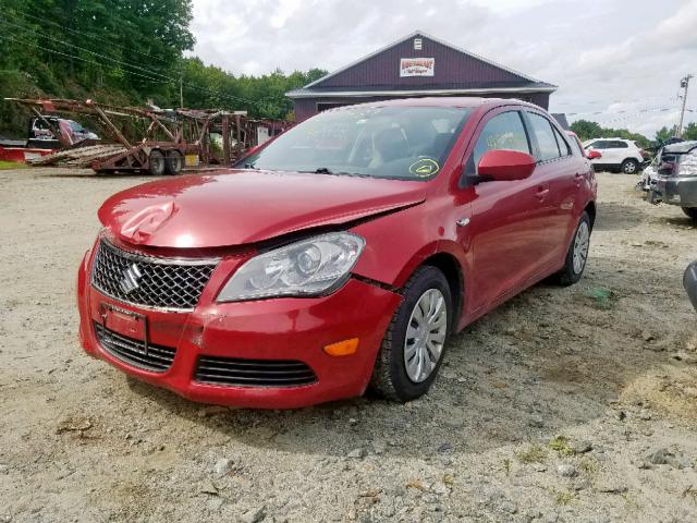 JS2RF9A15C6100863 - 2012 SUZUKI KIZASHI S RED photo 2