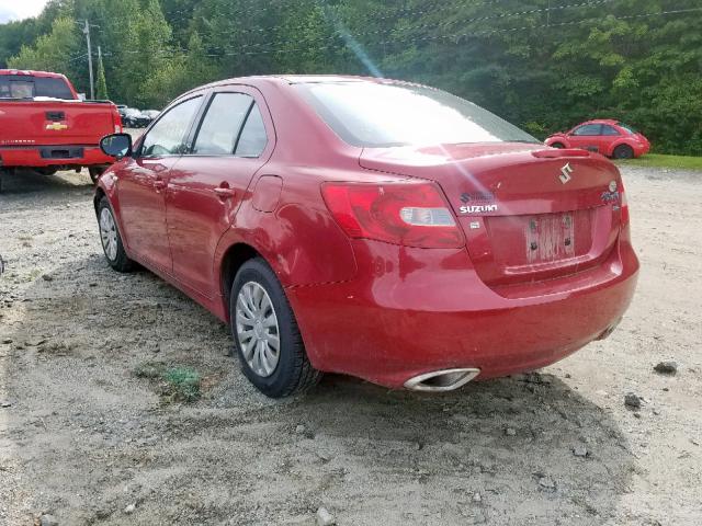 JS2RF9A15C6100863 - 2012 SUZUKI KIZASHI S RED photo 3