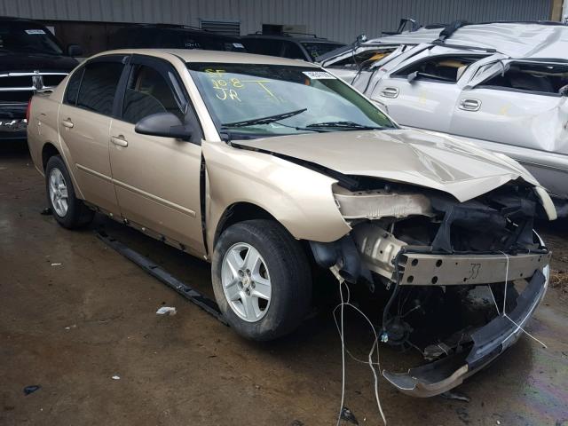 1G1ZT52865F304848 - 2005 CHEVROLET MALIBU LS 金色 照片 1