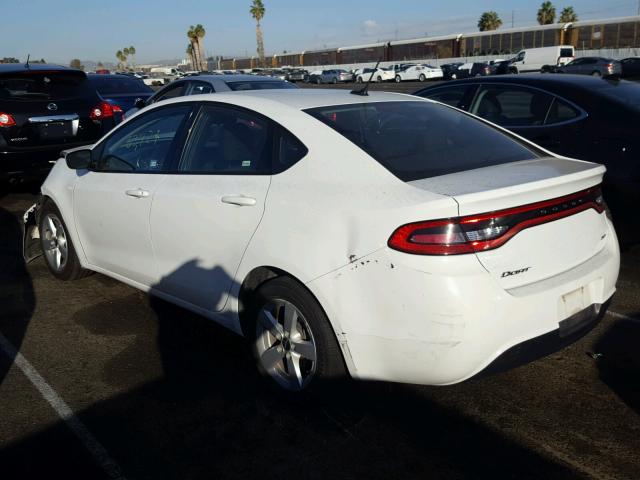 1C3CDFBB6GD689598 - 2016 DODGE DART SXT WHITE photo 3