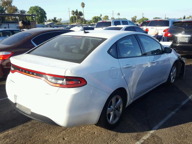 1C3CDFBB6GD689598 - 2016 DODGE DART SXT WHITE photo 4