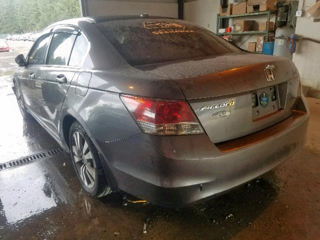 JHMCP26848C054198 - 2008 HONDA ACCORD EXL GRAY photo 3