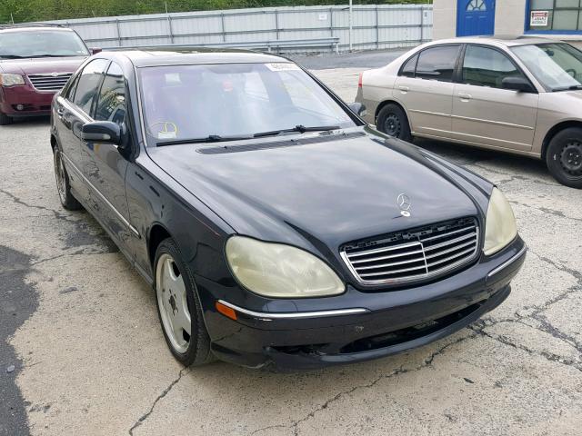 WDBNG75J42A232091 - 2002 MERCEDES-BENZ S 500 BLACK photo 1