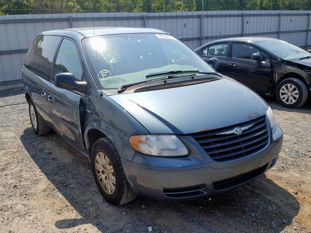 1A4GP45R96B594328 - 2006 CHRYSLER TOWN & COU BLUE photo 1