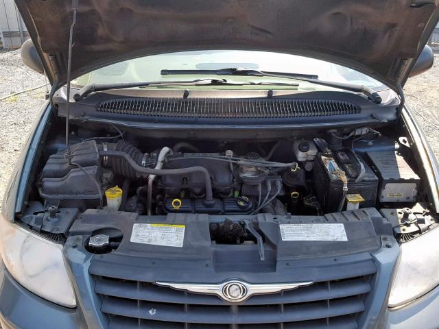 1A4GP45R96B594328 - 2006 CHRYSLER TOWN & COU BLUE photo 7