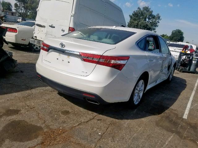 4T1BK1EBXEU117891 - 2014 TOYOTA AVALON BAS WHITE photo 4