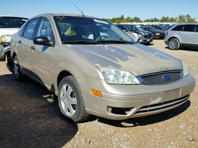 1FAFP34N16W117675 - 2006 FORD FOCUS ZX4 TAN photo 1