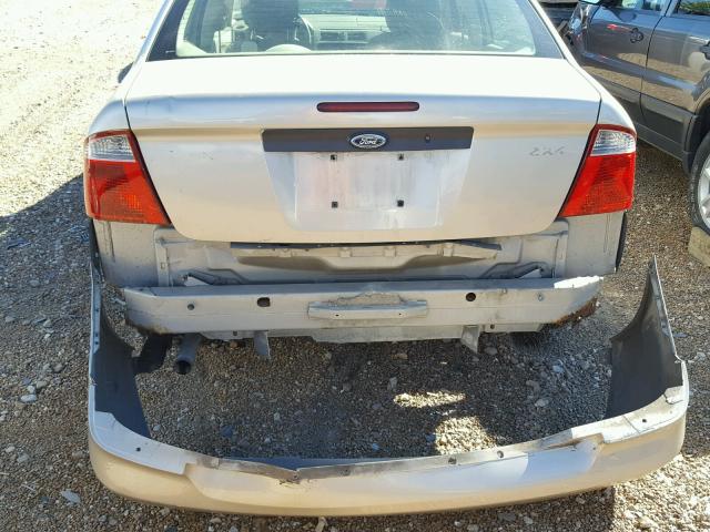 1FAFP34N16W117675 - 2006 FORD FOCUS ZX4 TAN photo 9