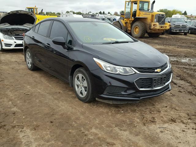 1G1BC5SM0H7169766 - 2017 CHEVROLET CRUZE LS BLACK photo 1