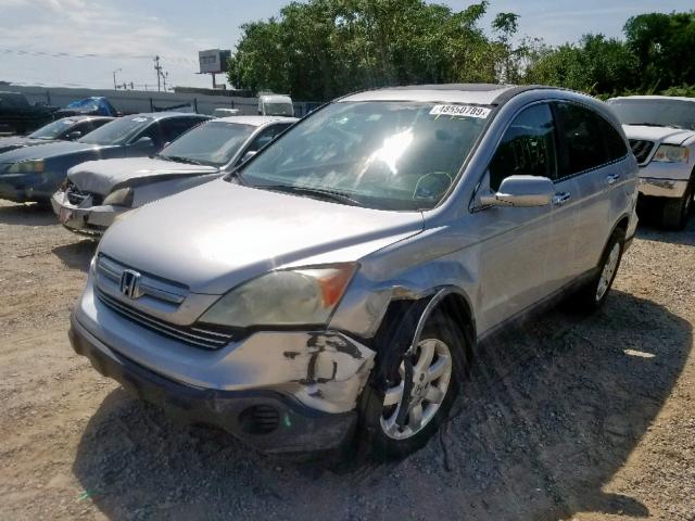 5J6RE48729L021679 - 2009 HONDA CR-V EXL SILVER photo 2