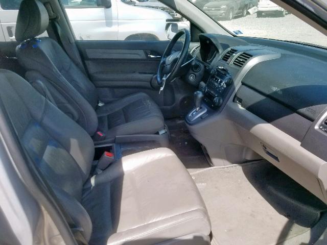 5J6RE48729L021679 - 2009 HONDA CR-V EXL SILVER photo 5