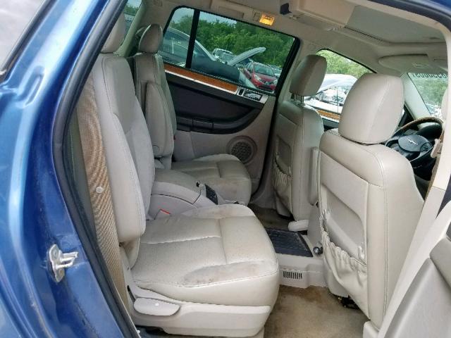 2A8GM78X87R208097 - 2007 CHRYSLER PACIFICA L BLUE photo 6