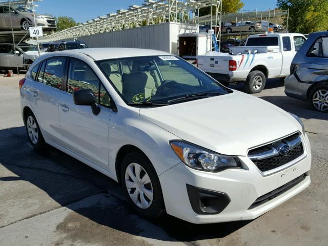 JF1GPAA6XE8266272 - 2014 SUBARU IMPREZA BA WHITE photo 1