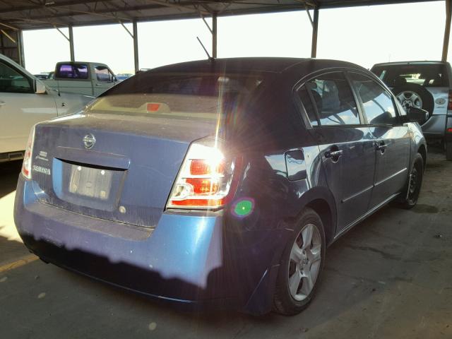 3N1AB61E48L657378 - 2008 NISSAN SENTRA 2.0 BLUE photo 4