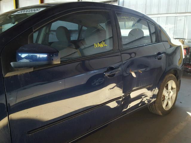 3N1AB61E48L657378 - 2008 NISSAN SENTRA 2.0 BLUE photo 9