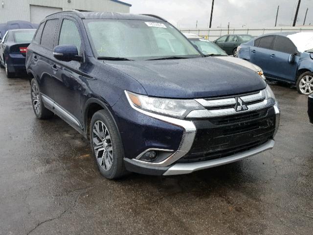 JA4AZ3A34GZ061940 - 2016 MITSUBISHI OUTLANDER BLUE photo 1