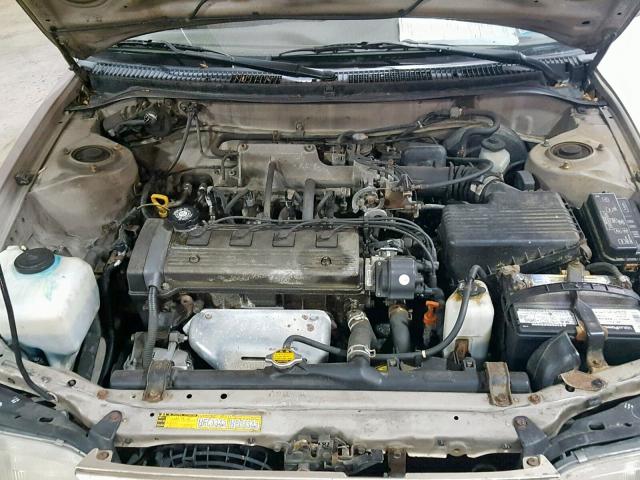 2T1BB02E0VC204130 - 1997 TOYOTA COROLLA DX GOLD photo 7